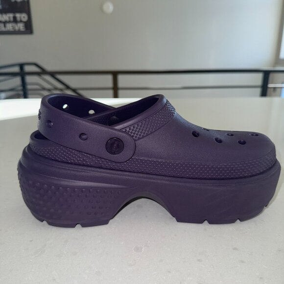 Crocs Women's Stomp Clog Platform Slip-on Shoes - Picture 7 of 9